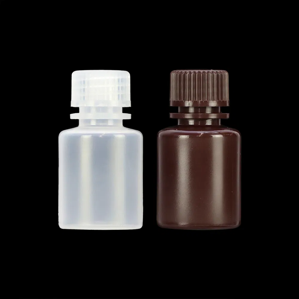 Sterile PP Transparent 1000ml Wide Mouth and Narrow Mouth Reagent Bottle with Screw Cap