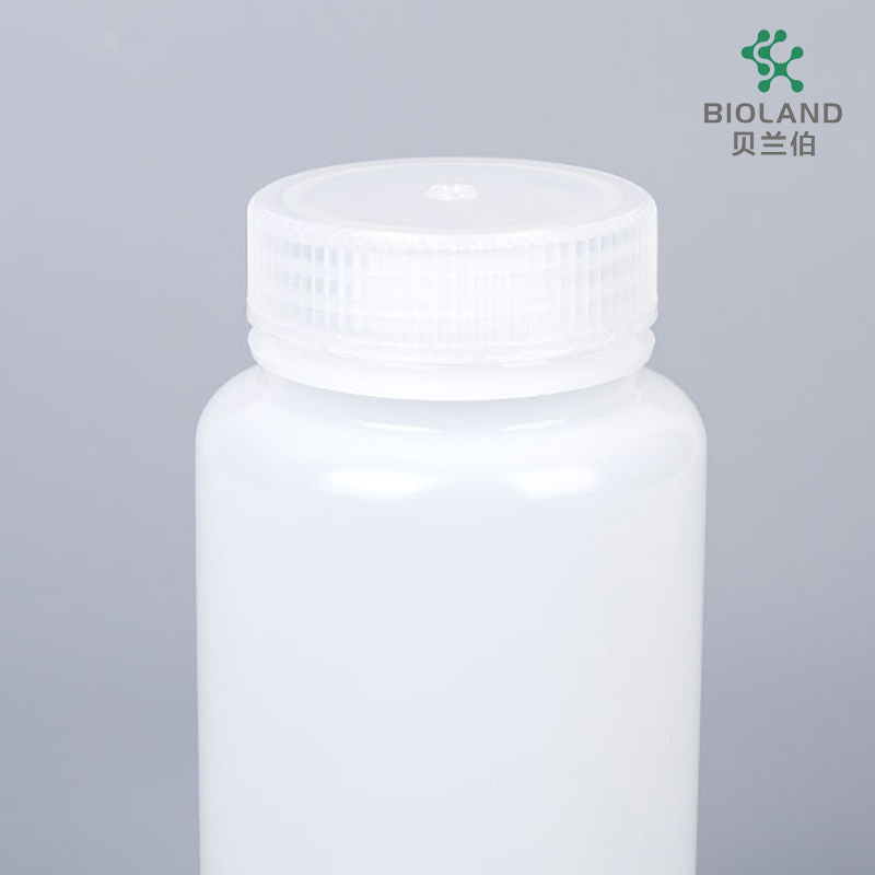 Manufacturer Wholesale 15ml HDPE Reagent Bottle Clear Lab ISO Certified Wide-Mouth OEM Customizable for Lab