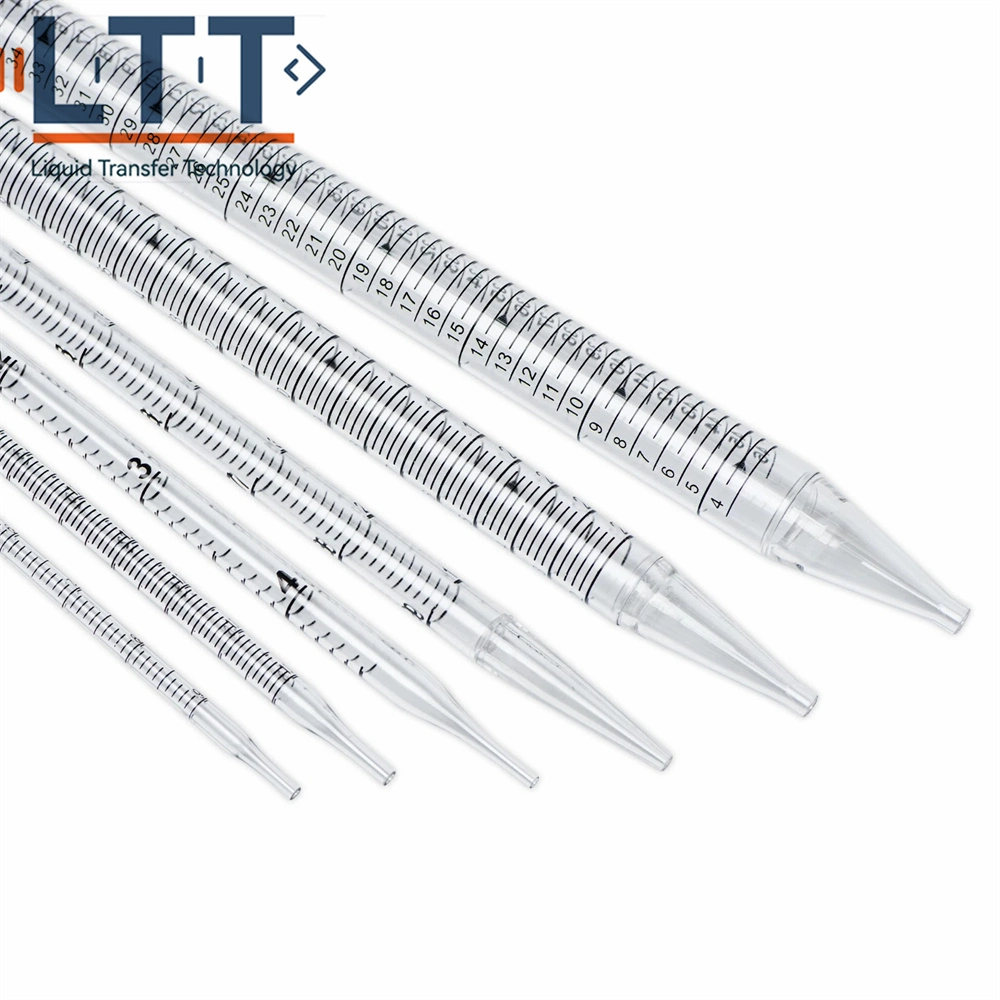 1ml 2ml 5ml 10ml 25ml 50ml Laboratory Use Sterilized Non Pyrogenic Serological Pipette