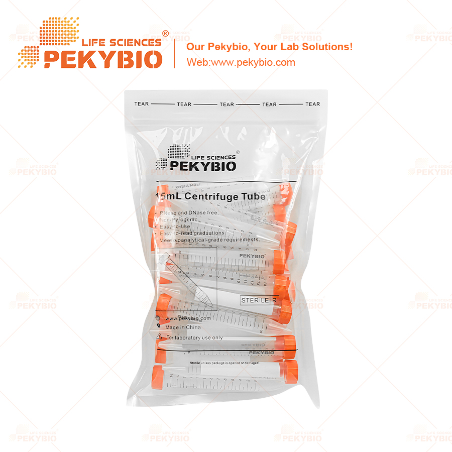 15ml Pekybio Centrifuge Tube with High PP Material