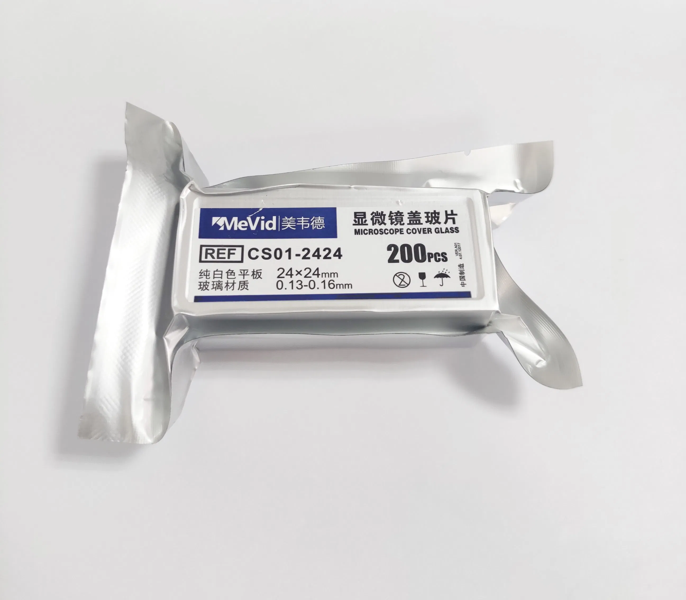 Microscope Slide Pre-Cleaned Cirglas Cover Glass for Lab Use