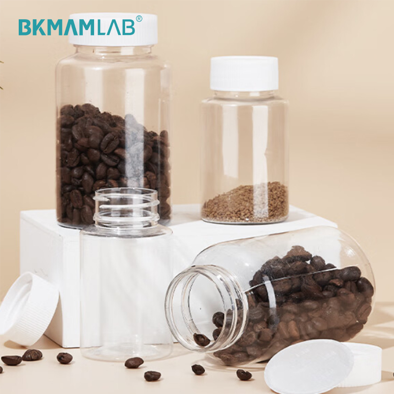 Plastic Laboratory Bottles Transparent Pet Reagent Bottles 100/250/500/1000ml