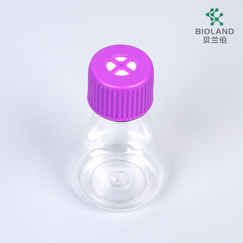 Durable PETG Shake Flask for Laboratory Cell Culture Applications