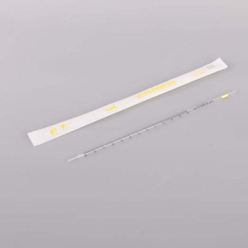 Disposable Sterile 1ml 2ml 5ml 10ml 25ml 50ml 100ml Glass Serological Pipettes