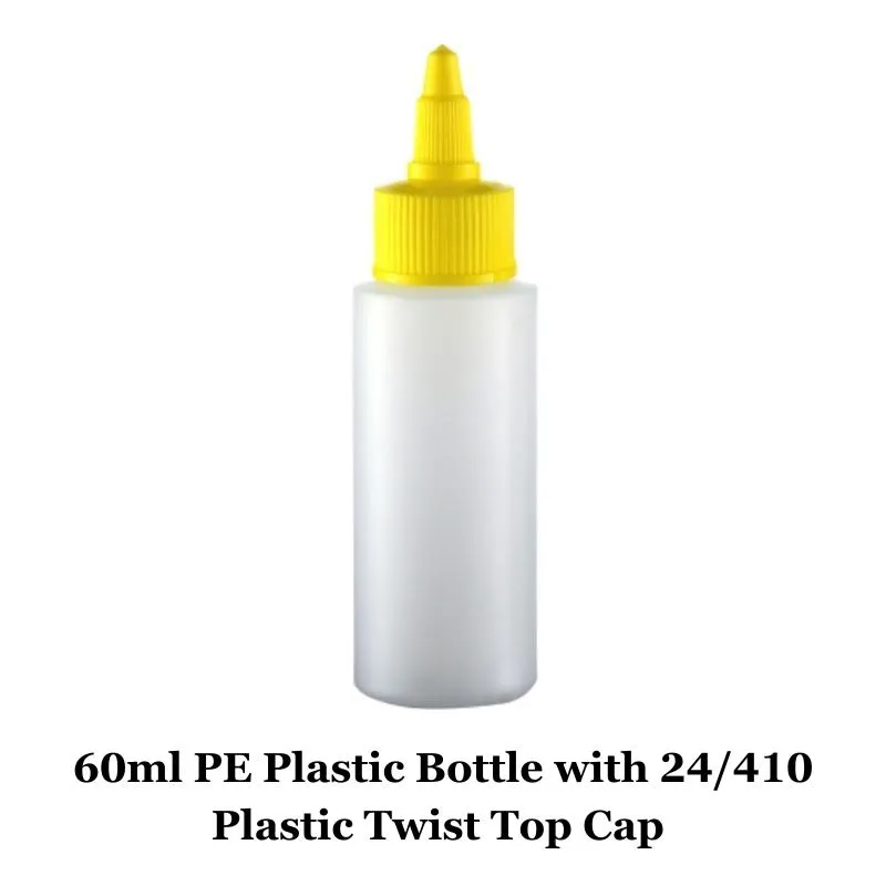 Clear PE Lab Reagent Bottles