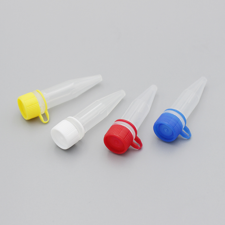 Guaranteed Quality Sterile Lab Tubes Conical Bottom Plastic Centrifuge Tube Microcentrifuge Tube 1.5ml