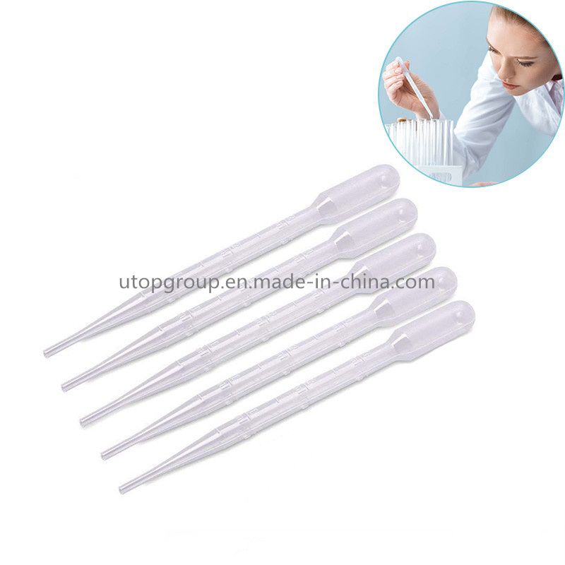 1ml 2ml 3ml 5ml 10ml Clear Laboratory Disposable Pasteur Pipette Plastic Dropper Micro Transfer Pipettes