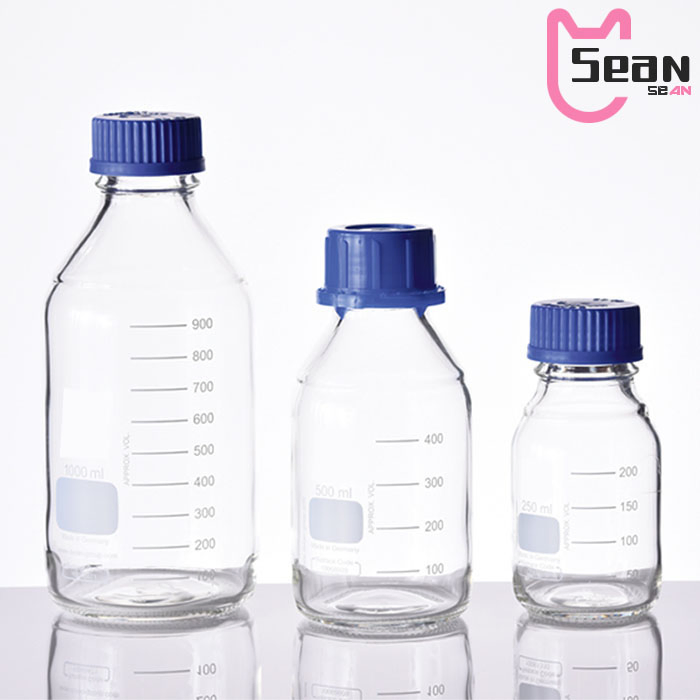 Lab Use Chemical Glass Reagent Bottle Thick-Walled Narrow Mouth