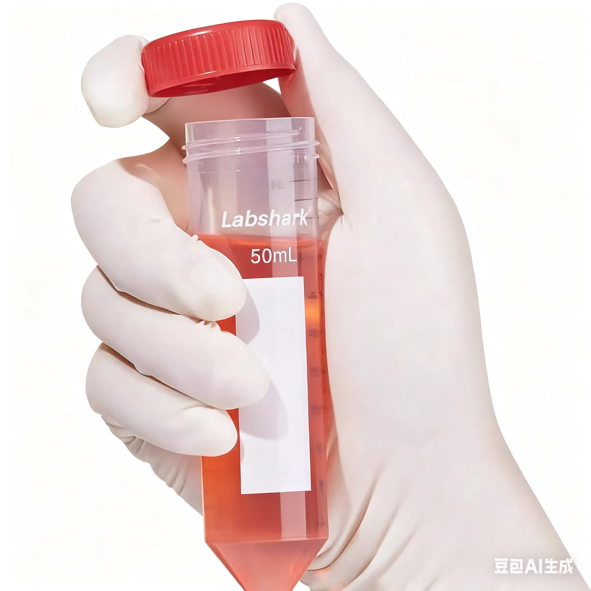 Labshark High-Quality Disposable High-G-Force Plastic Centrifuge Tube for Laboratory