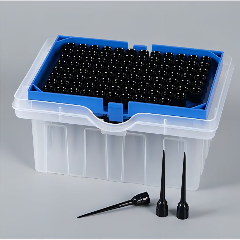 300μ L 50μ L 1000μ L Conductive Filter Tips Automatic Pipette Tips