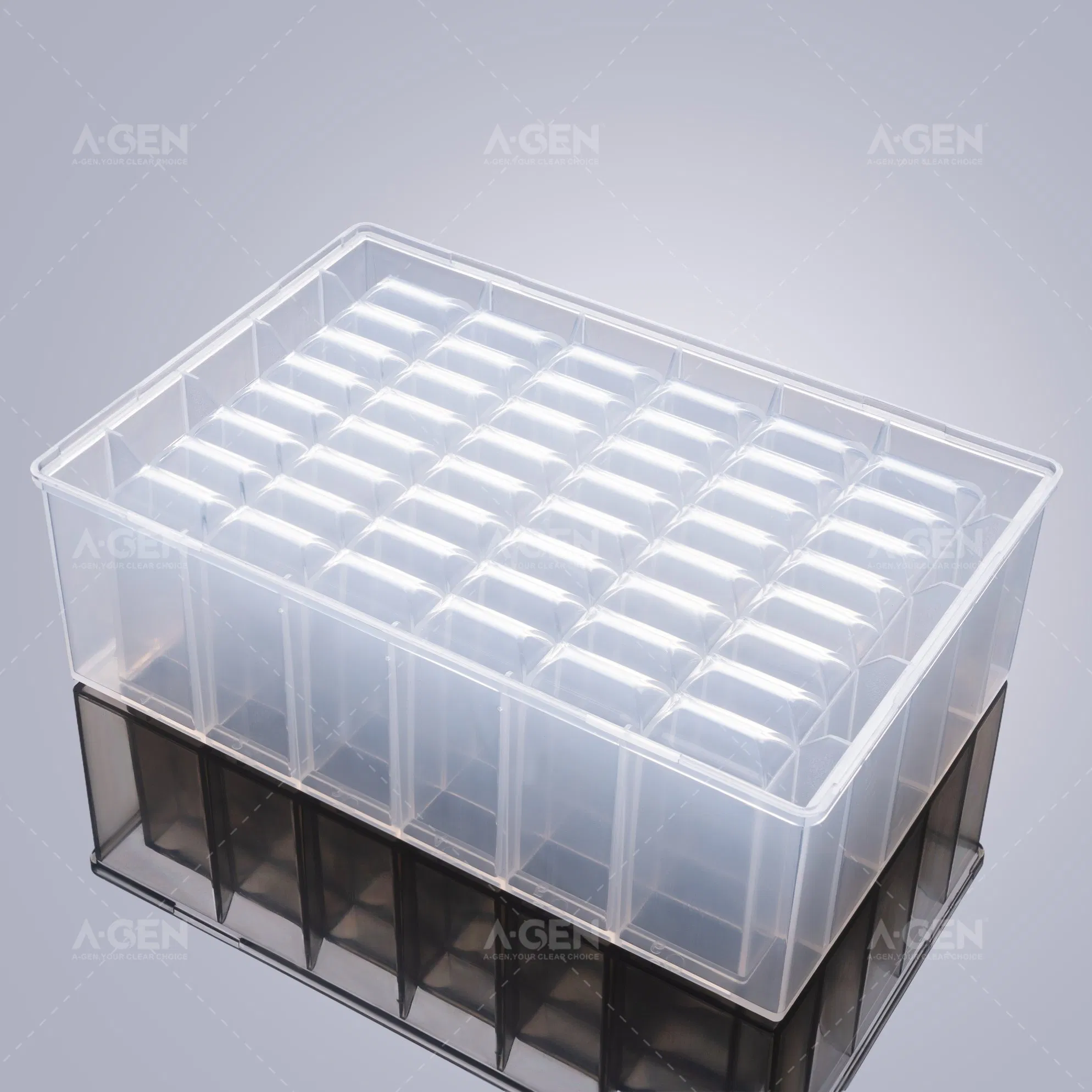 Medical Laboratory Consumables for U-Bottom 48 Square Well Deep Well Plate