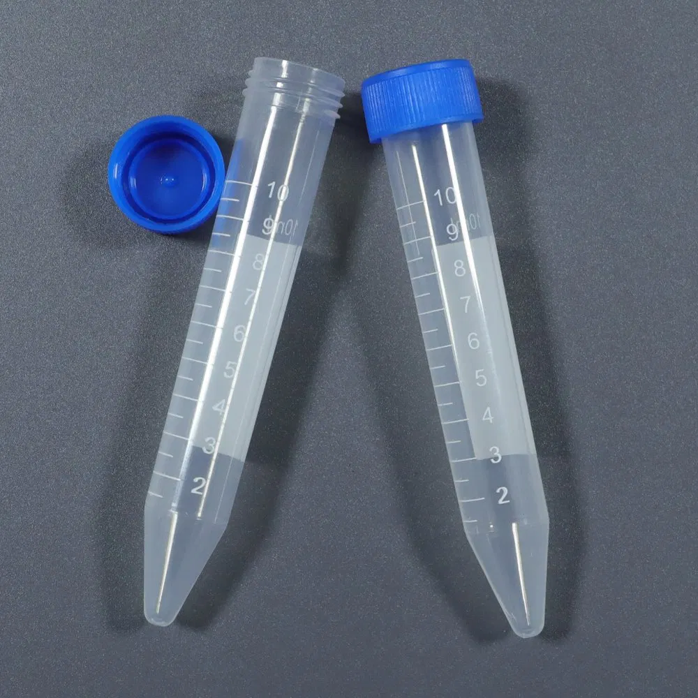 Storage 50ml Plastic Tube Cryo Centrifuge 15ml PP Microcentrifuge Vials with CE Certificate