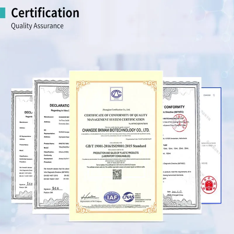 Certification