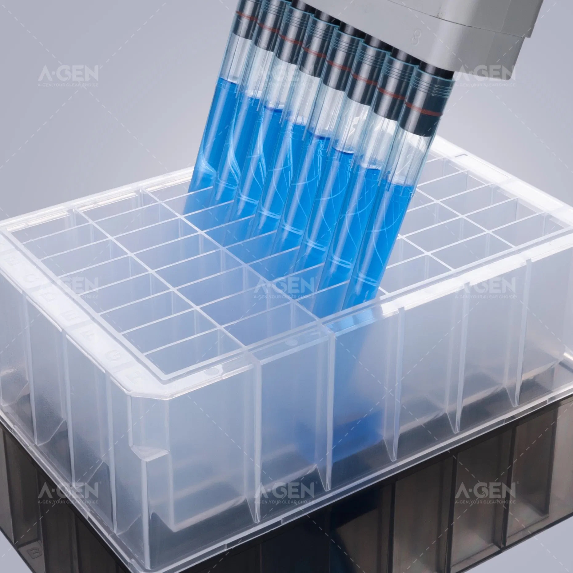 Medical Laboratory Consumables for U-Bottom 48 Square Well Deep Well Plate