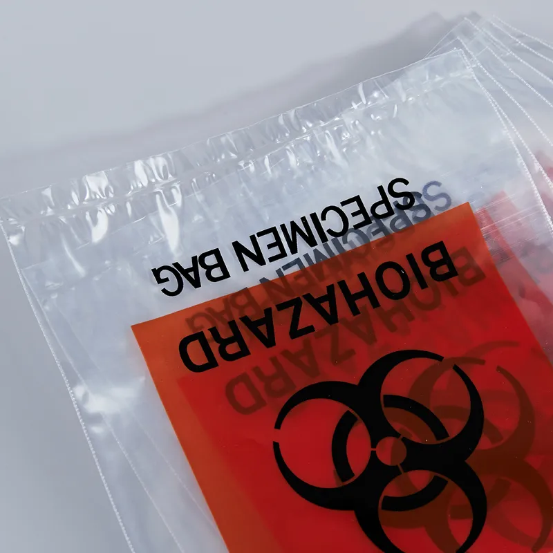 Biohazard Specimen Bag View 2