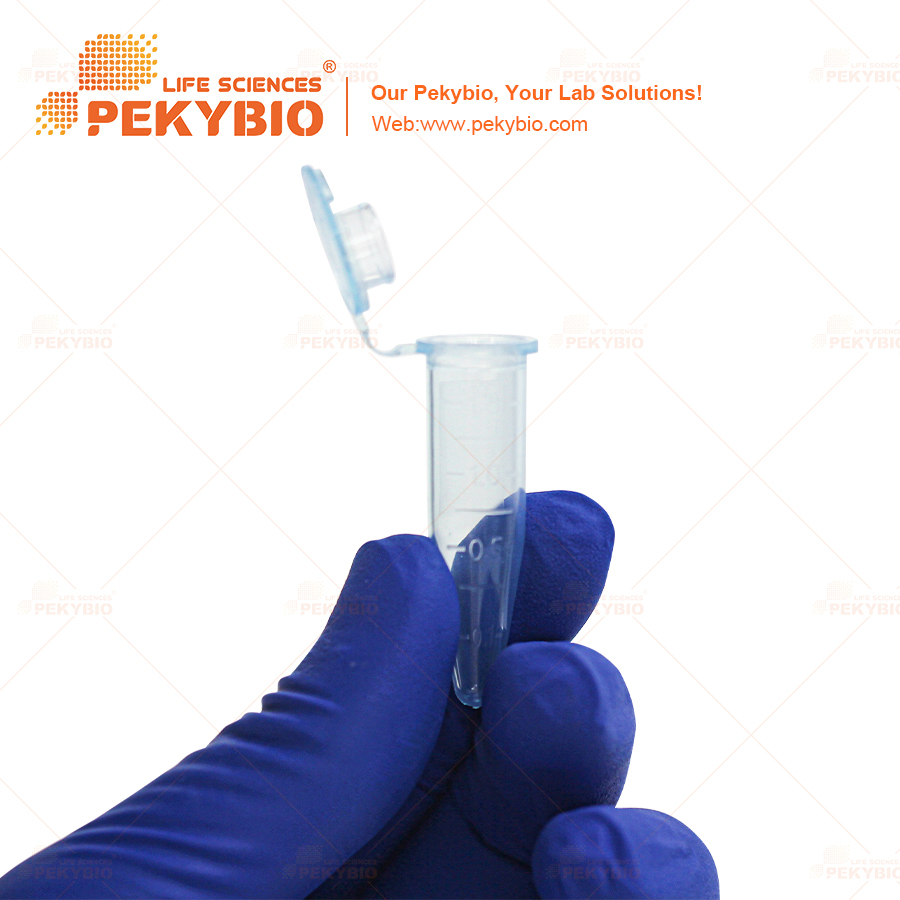 Blue 1.5ml Microcentrifuge Tube for Accurate Sample Viewing