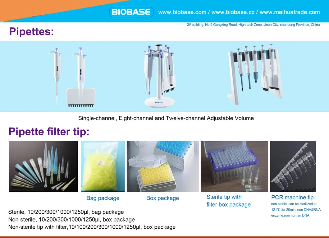 Pipette Tips with Filter Lab Design