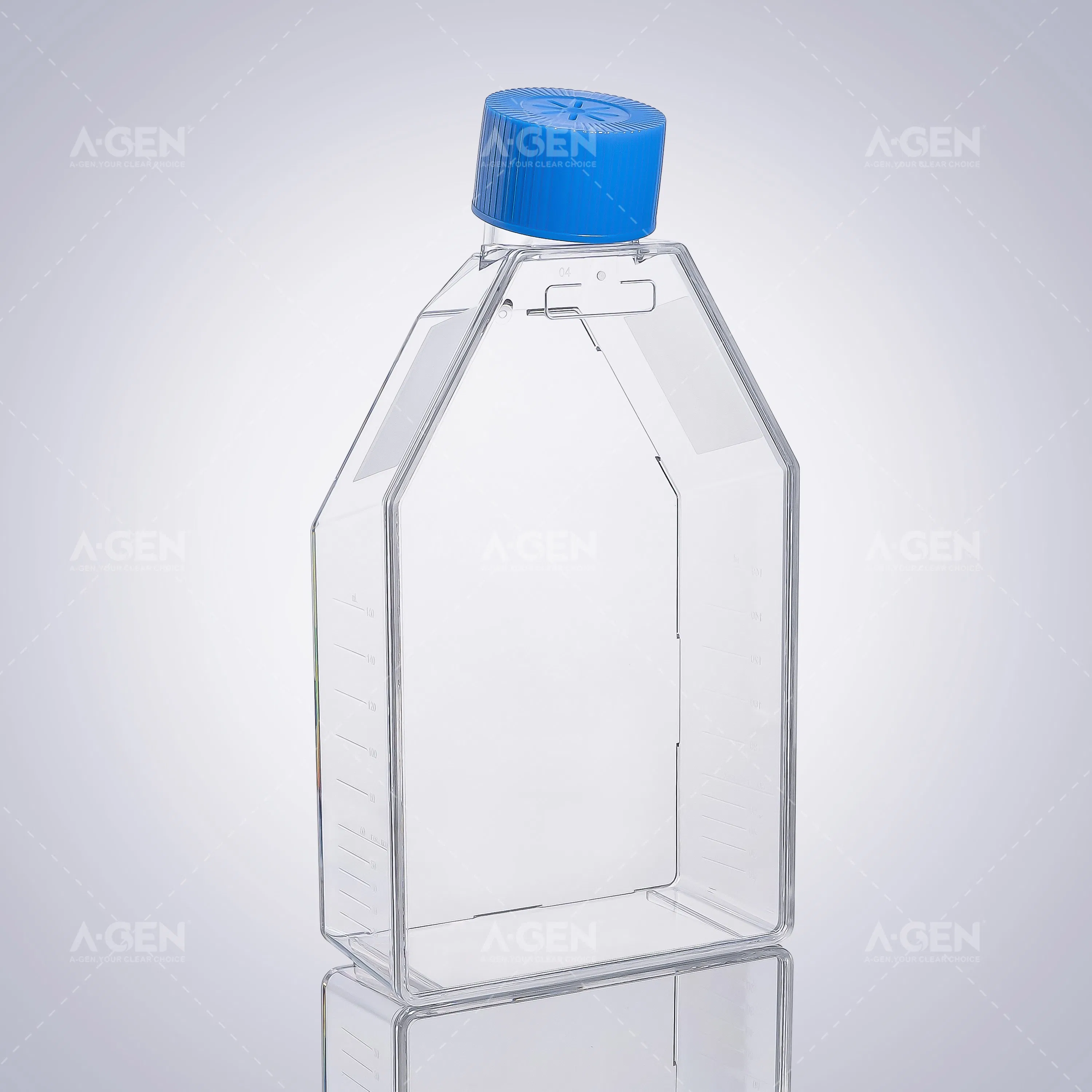 Plastic 75cm2 Plant Tissue Sealed Cap Tc Treated Cell Culture Flask