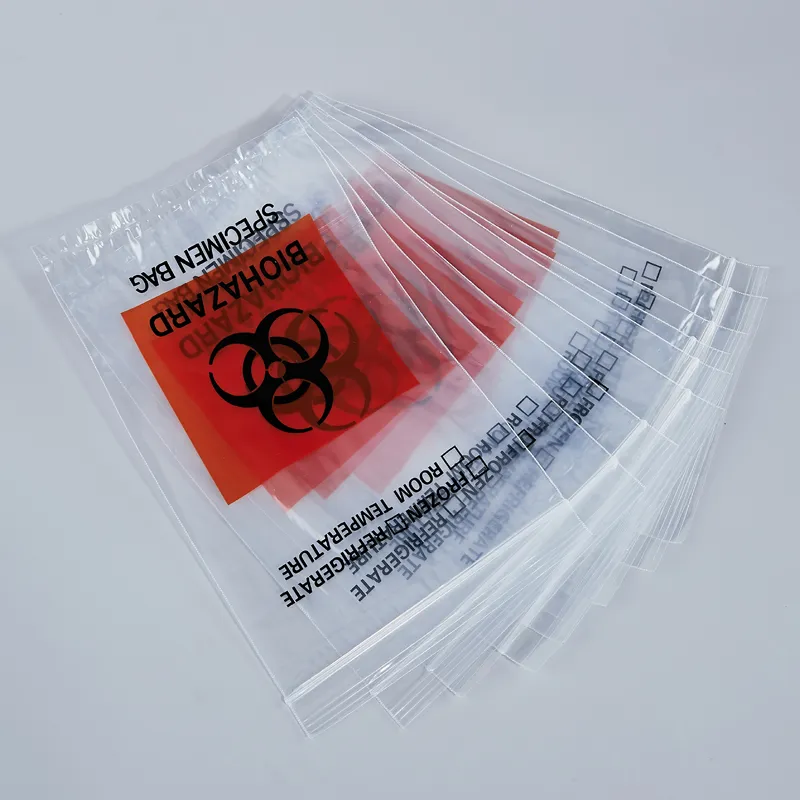 Biohazard Specimen Bag View 1