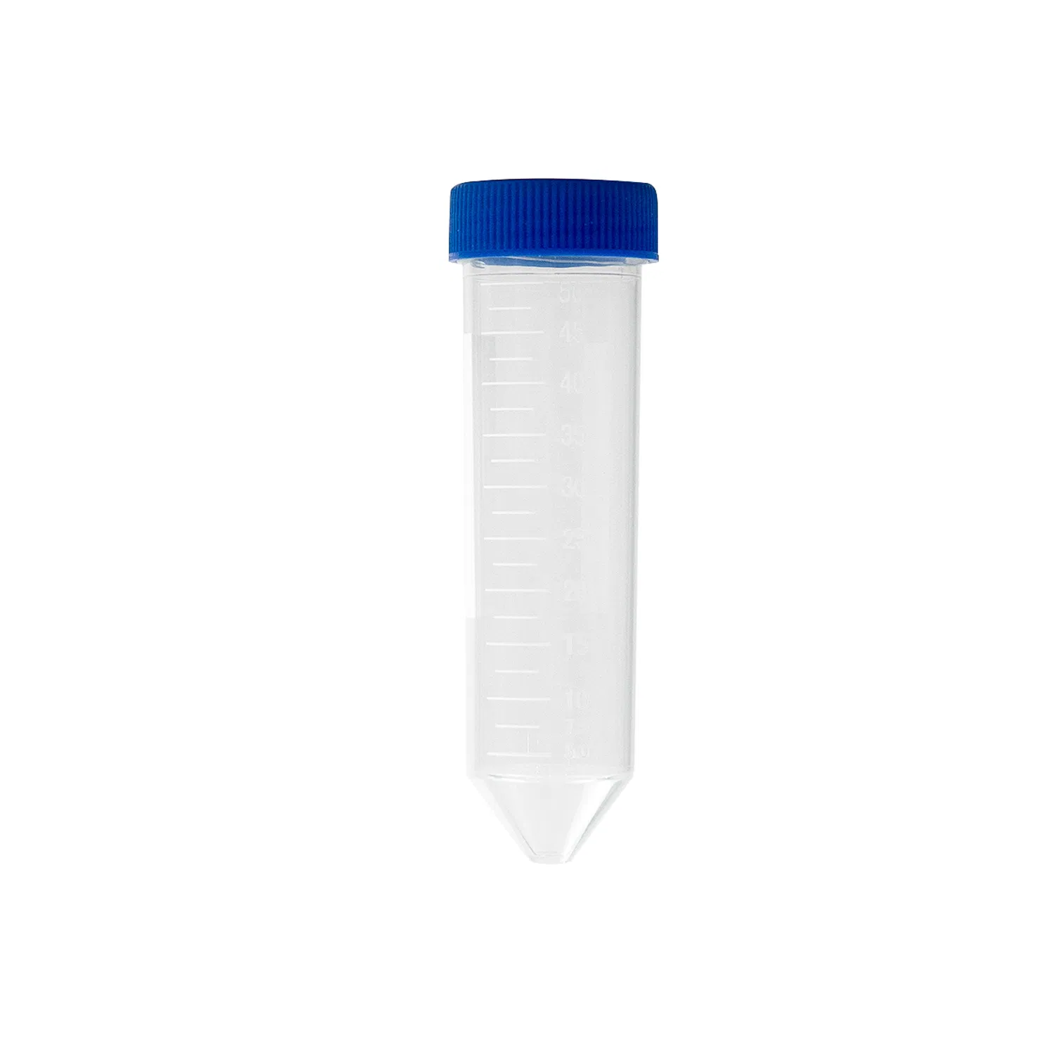 Lab Consumables Conical Bottom 50ml Falcon Centrifuge Tubes with Clear White Graduation