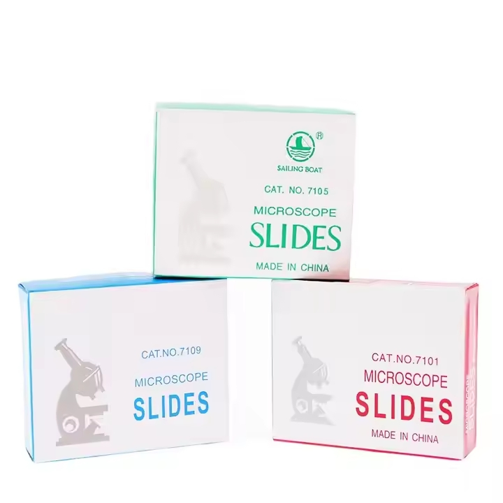 Laboratory Consumables Microscope Glass Cell Polished Edges Slide with 7101 7102 7105