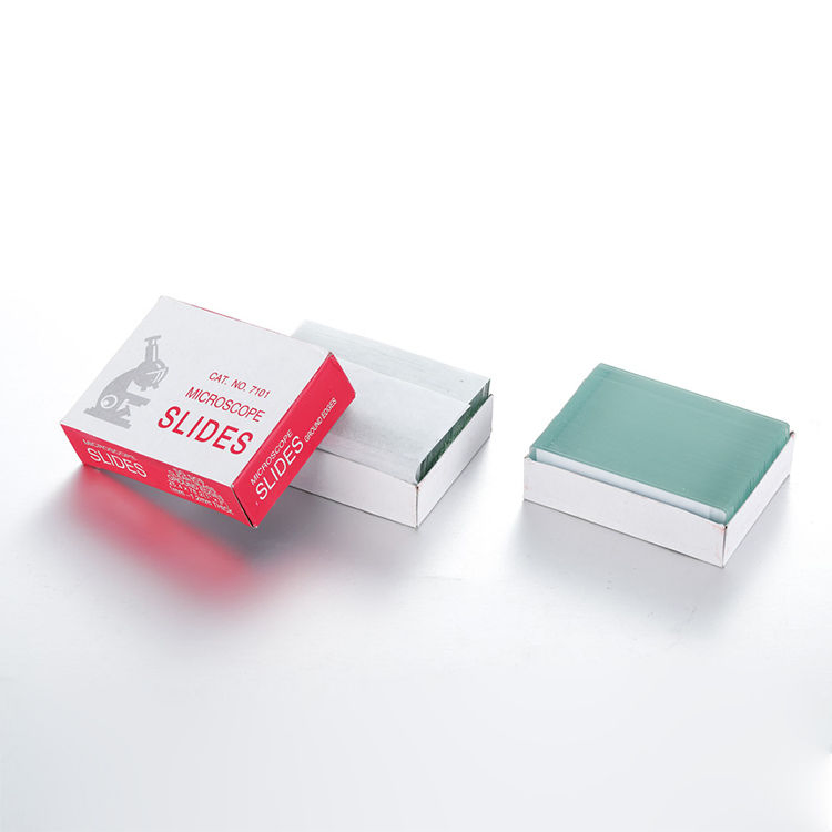 1mm-1.2mm Thick Laboratory Special Consumables 7102 Clear Glass Microscope Slides
