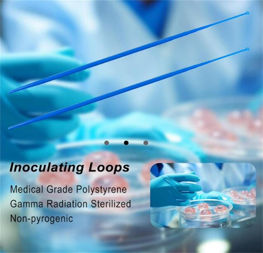 Disposable Sterile Culture Inoculating Loop and Needle Inoculum 1UL 10UL Plastic Inoculation Loop