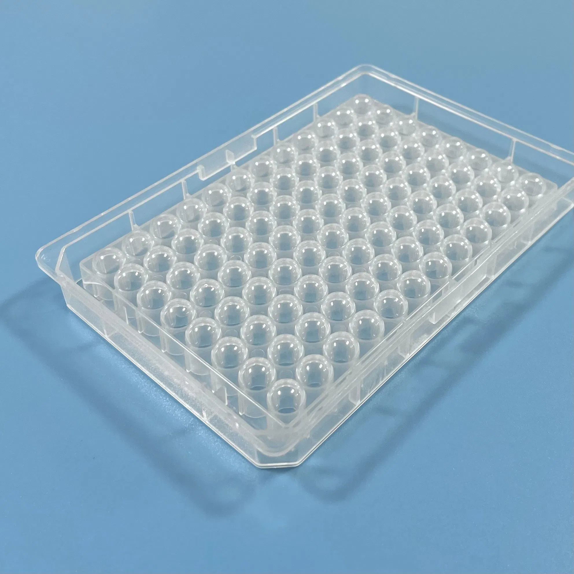 Laboratory Consumables Plastic Disposable 96 Round Well U Bottom Cell Culture Plate Microplate 0.4ml Multi Channel Tissue Culture Plate