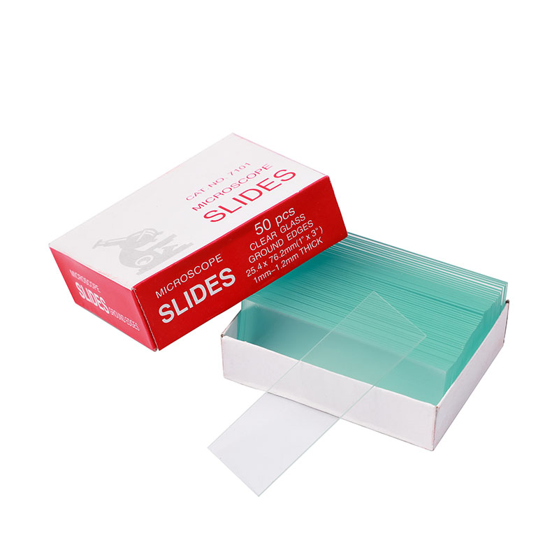 Disposable Clear Glass Microscope Slides 7101 Grounded Edges