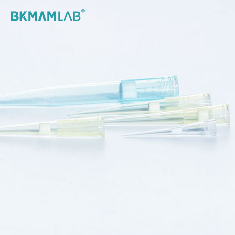 Transparent Yellow Blue Sing-Use Pipette Tip with Rack/Bag Packaging Filter Pipette Tip