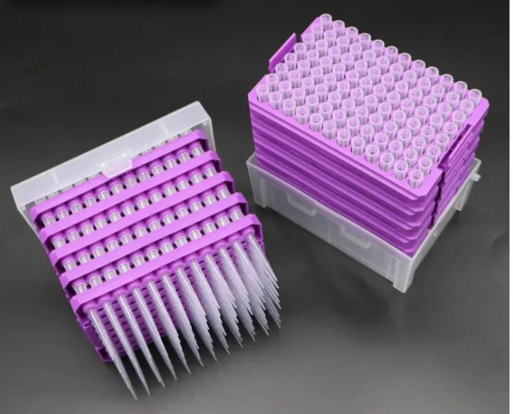 Universal 10 20 100 200 1000 1250 UL Sterile Plastic Disposable Micro Pipette Tips with Filter