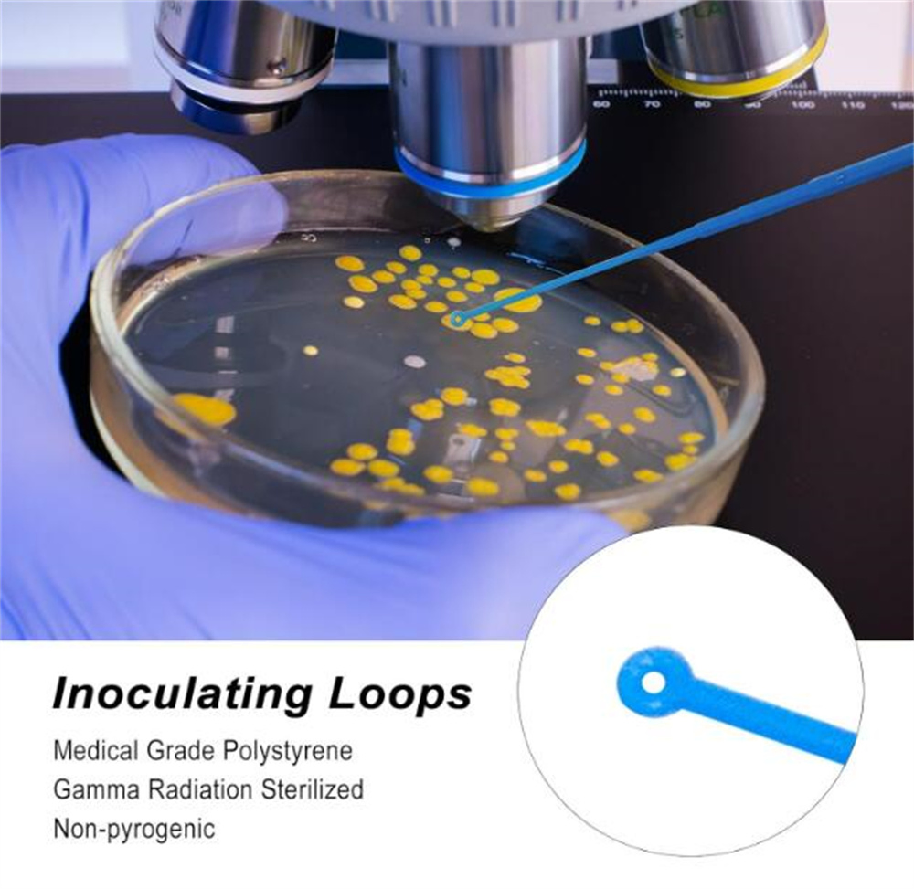 Disposable Plastic 1UL 10UL Inoculation Loop