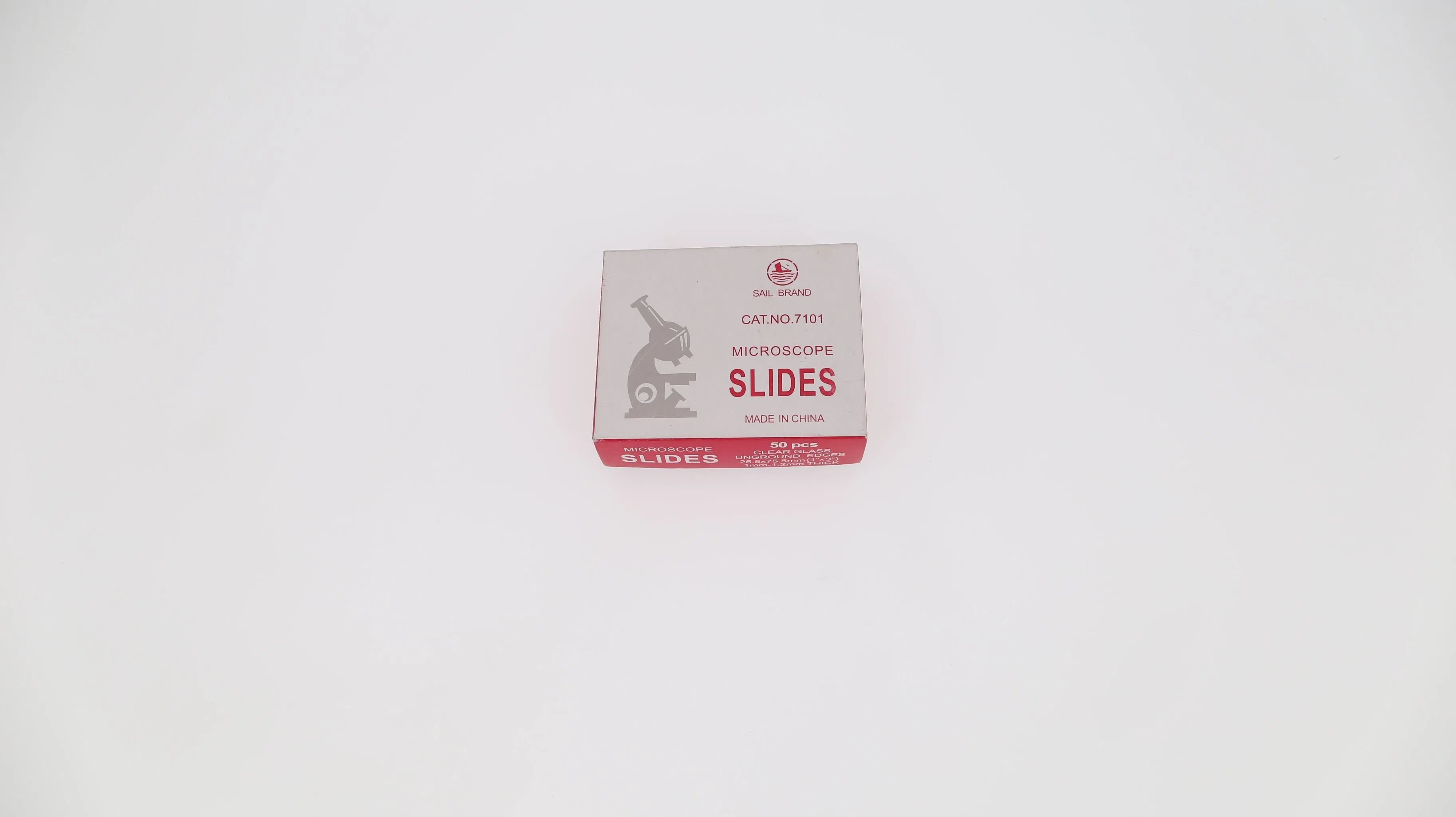 Hot Selling Medical Laboratory Glass Slide Microscope Slides 7101 7102 7103 7104 7105 7107 7109 Slides