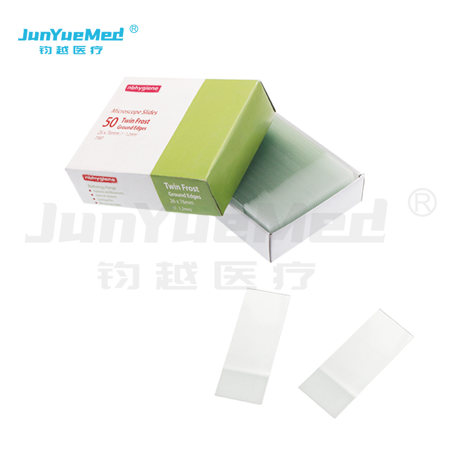 Laboratory Disposable Glassware Polished Edges Microscope Glass Slide