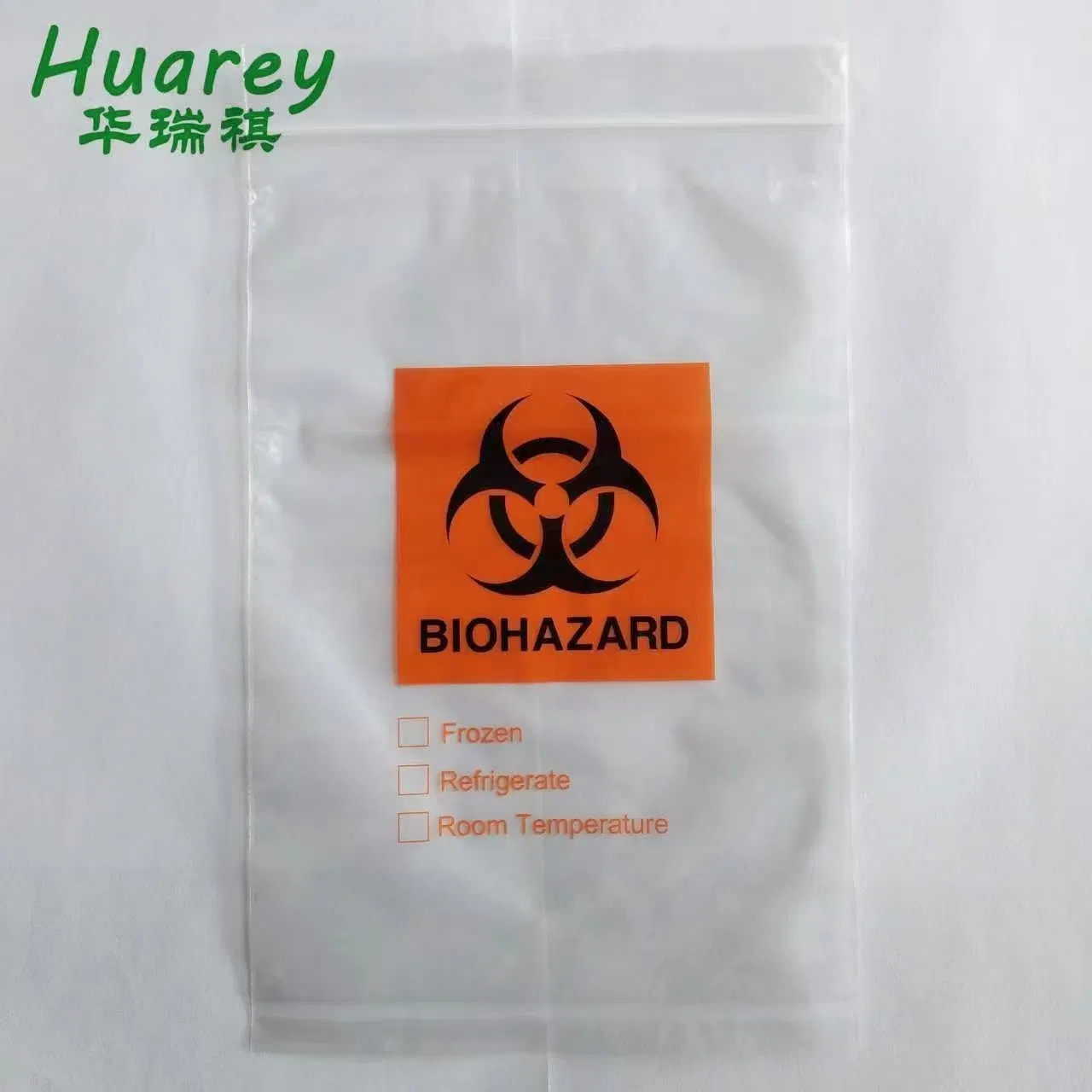 Customized Biohazard Specimen Zip Lock Bag for Lab