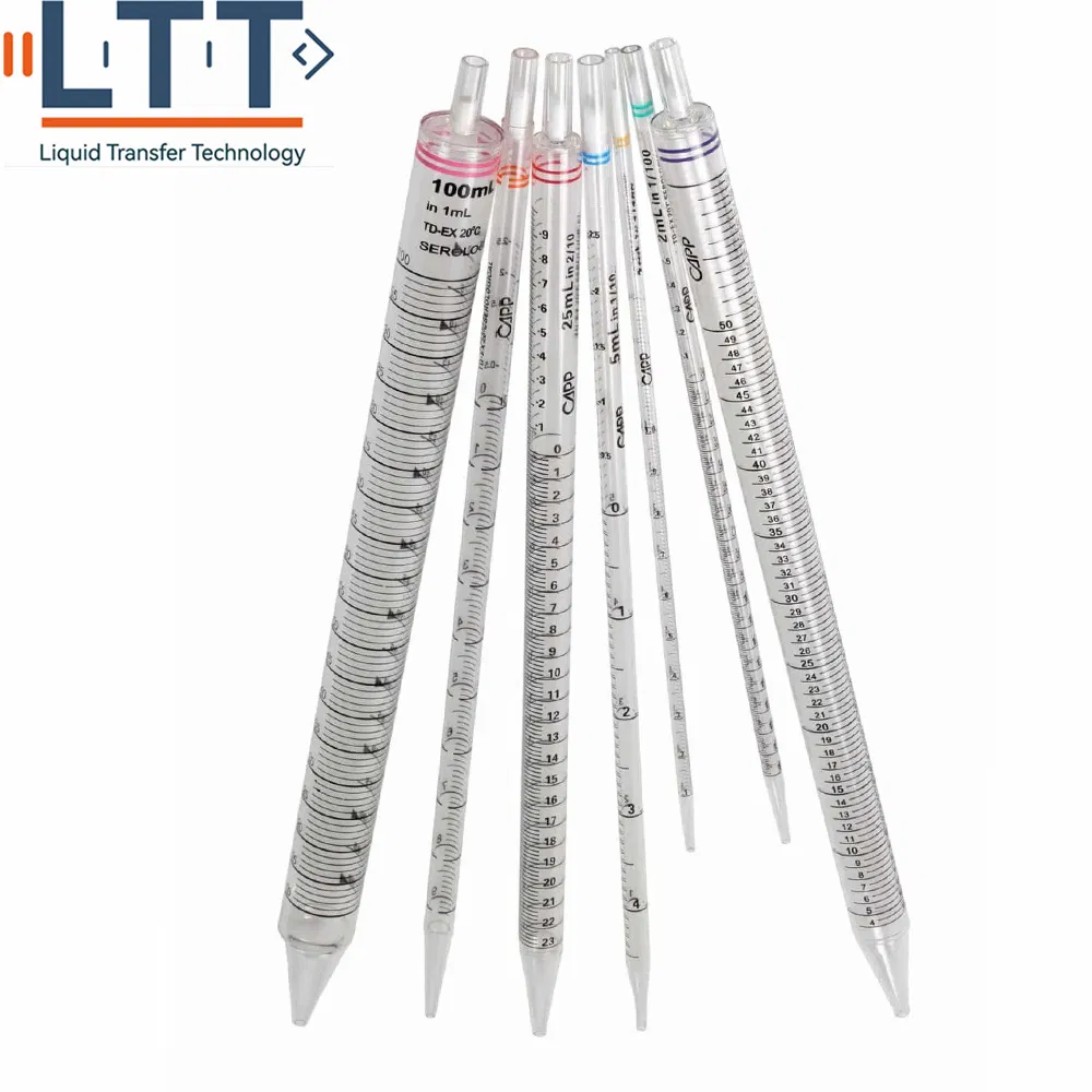 1ml 2ml 5ml 10ml 25ml 50ml Laboratory Use Sterilized Non Pyrogenic Serological Pipette