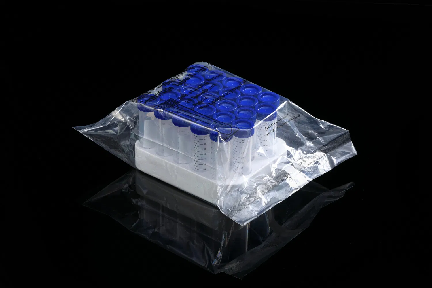 50ml Conical Centrifuge Tube Plastic Material for Laboratory Applications