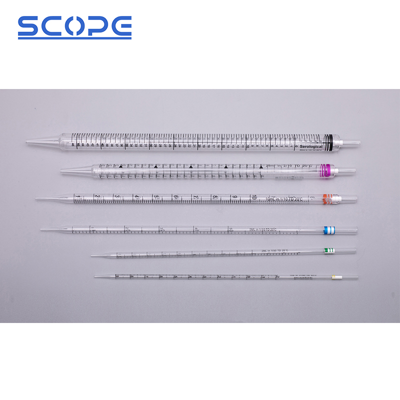 Disposable Micro Liquid Transfer Polystyrene Sterility Serological Pipette