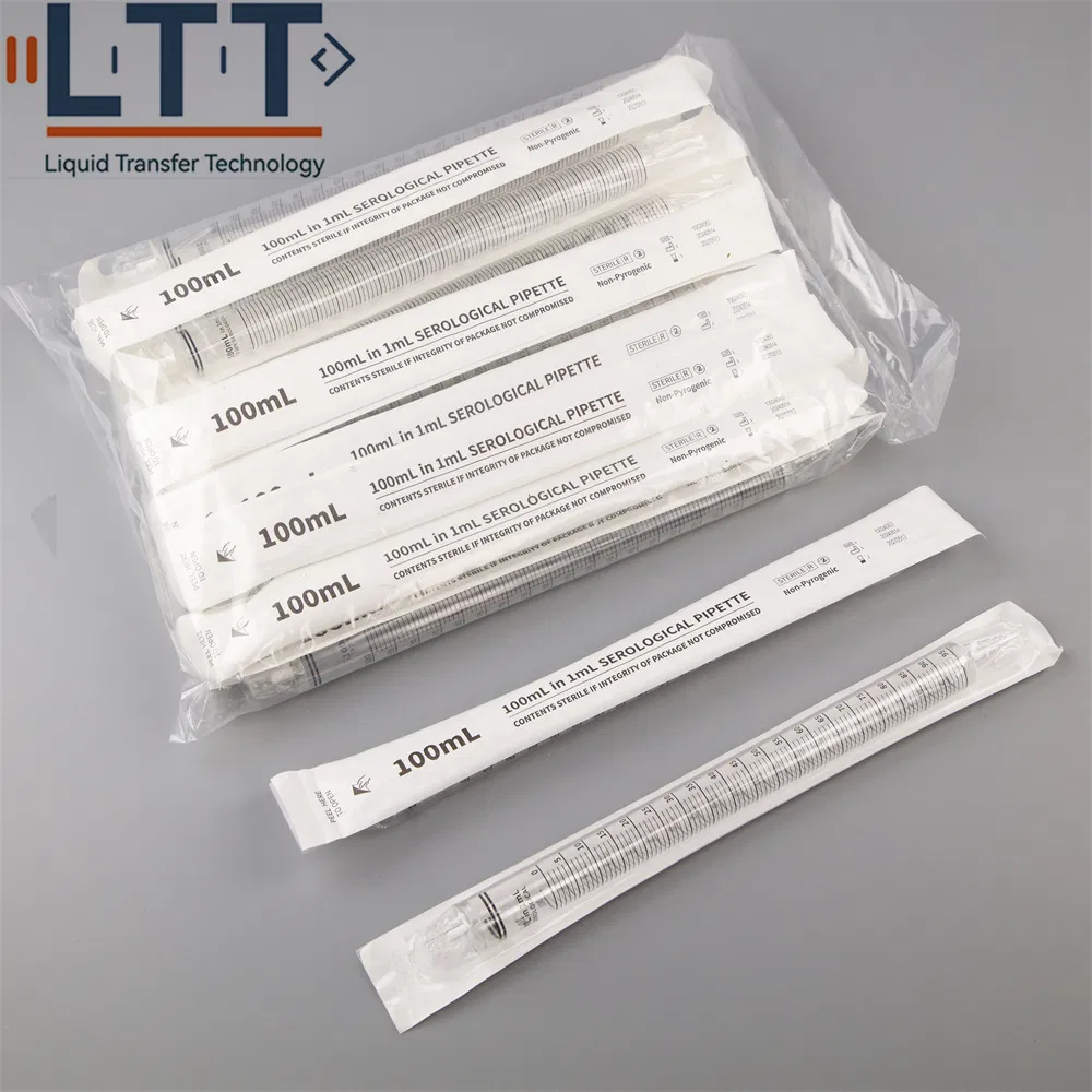 Polystyrene Sterile Disposable Serological Pipettes