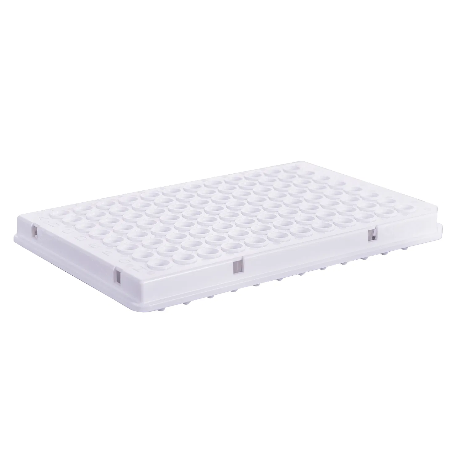 0.1ml PCR Plate with Semi-Skirt Clear Mark