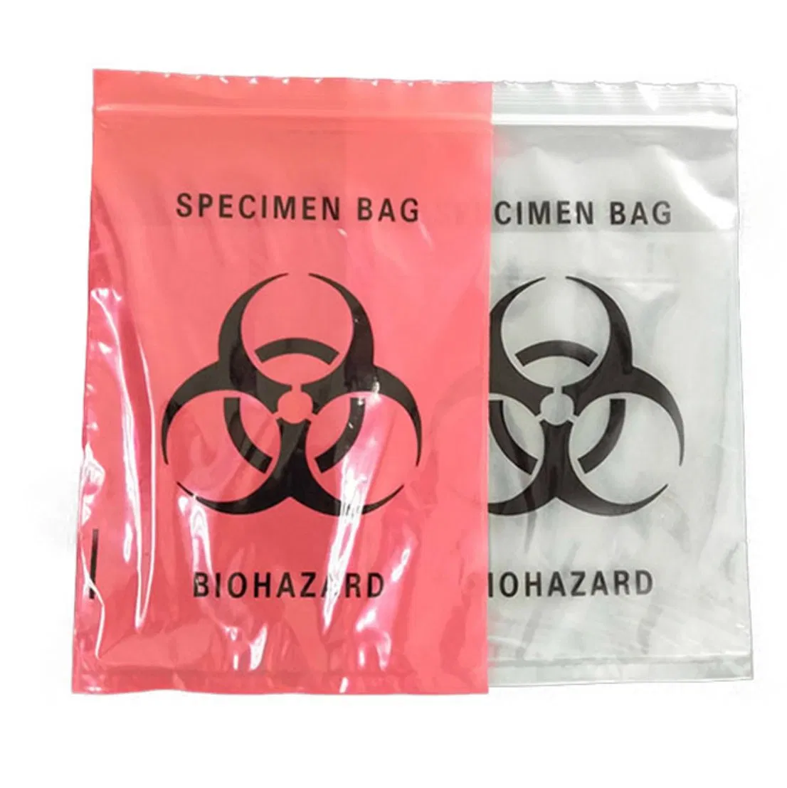 Wholesale Medical Disposable Waste Bags Plastic Autoclavable Biohazard Bag Specimen Bags