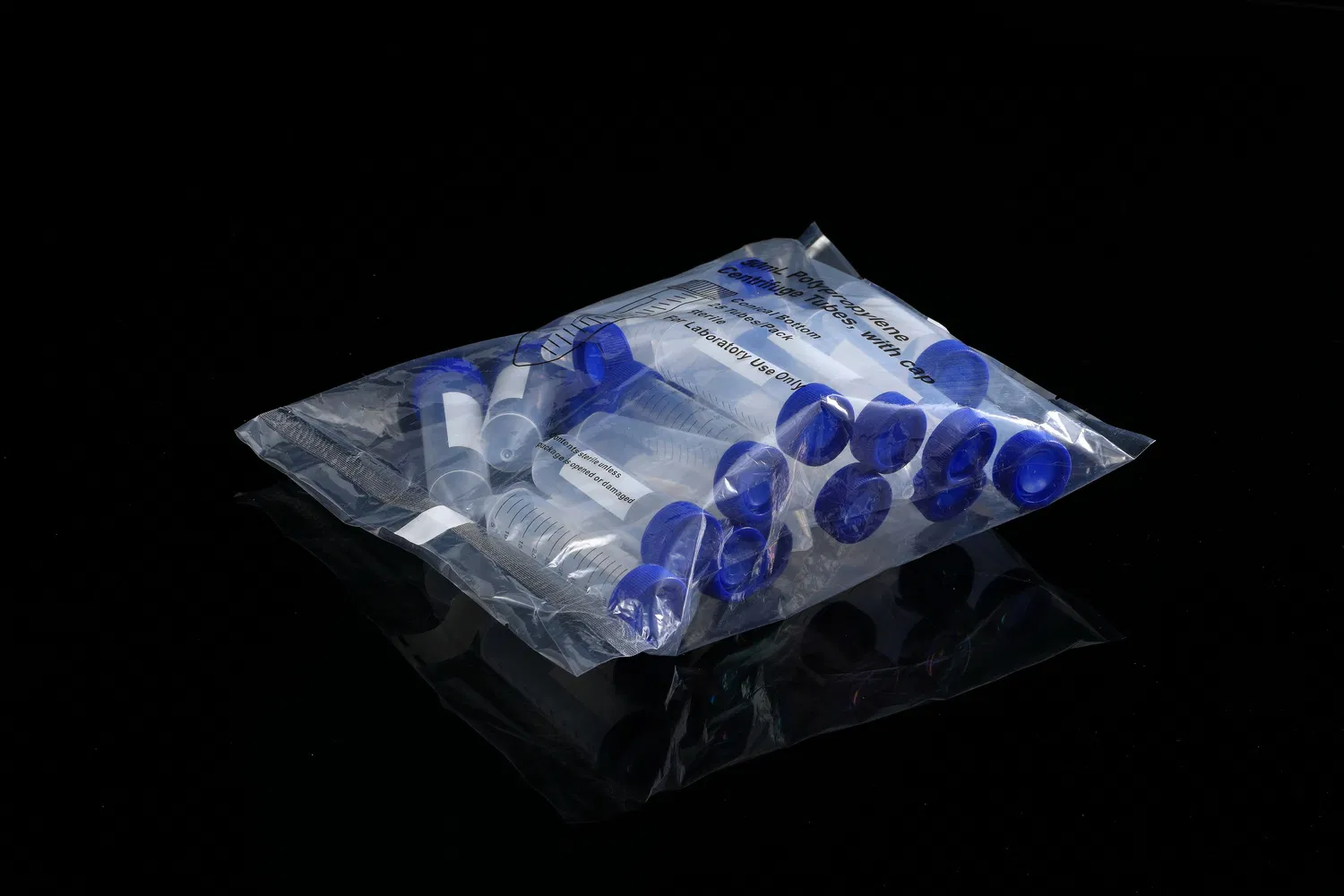 50ml Conical Centrifuge Tube Plastic Material for Laboratory Applications