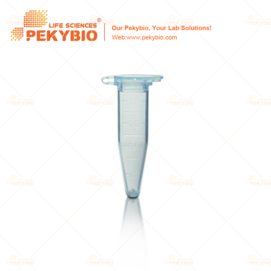 Blue 1.5ml Microcentrifuge Tube for Accurate Sample Viewing