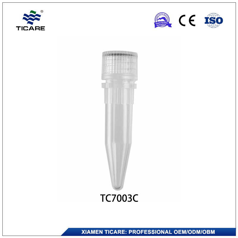 Laboratory PP Microcentrifuge Tube Screw Cap 1.5 Ml Micro Centrifuge Tube