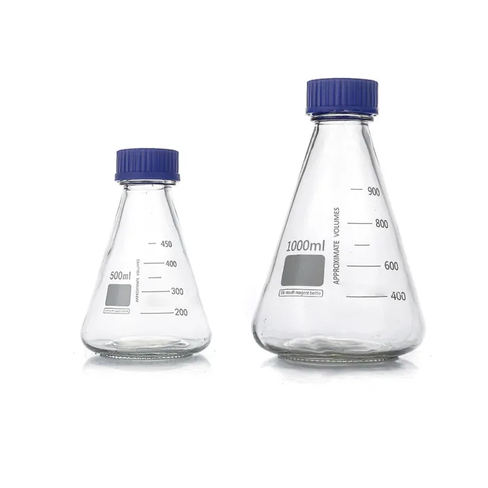 Lab Use Chemical Glass Reagent Bottle Thick-Walled Narrow Mouth
