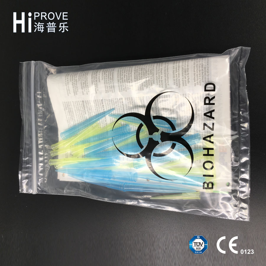 Ht-0729 Various Sizes Biohazard Specimen Transport Bags