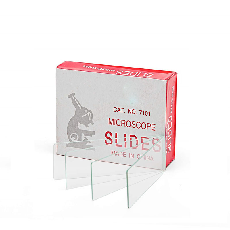 Disposable Clear Glass Microscope Slides 7101 Grounded Edges