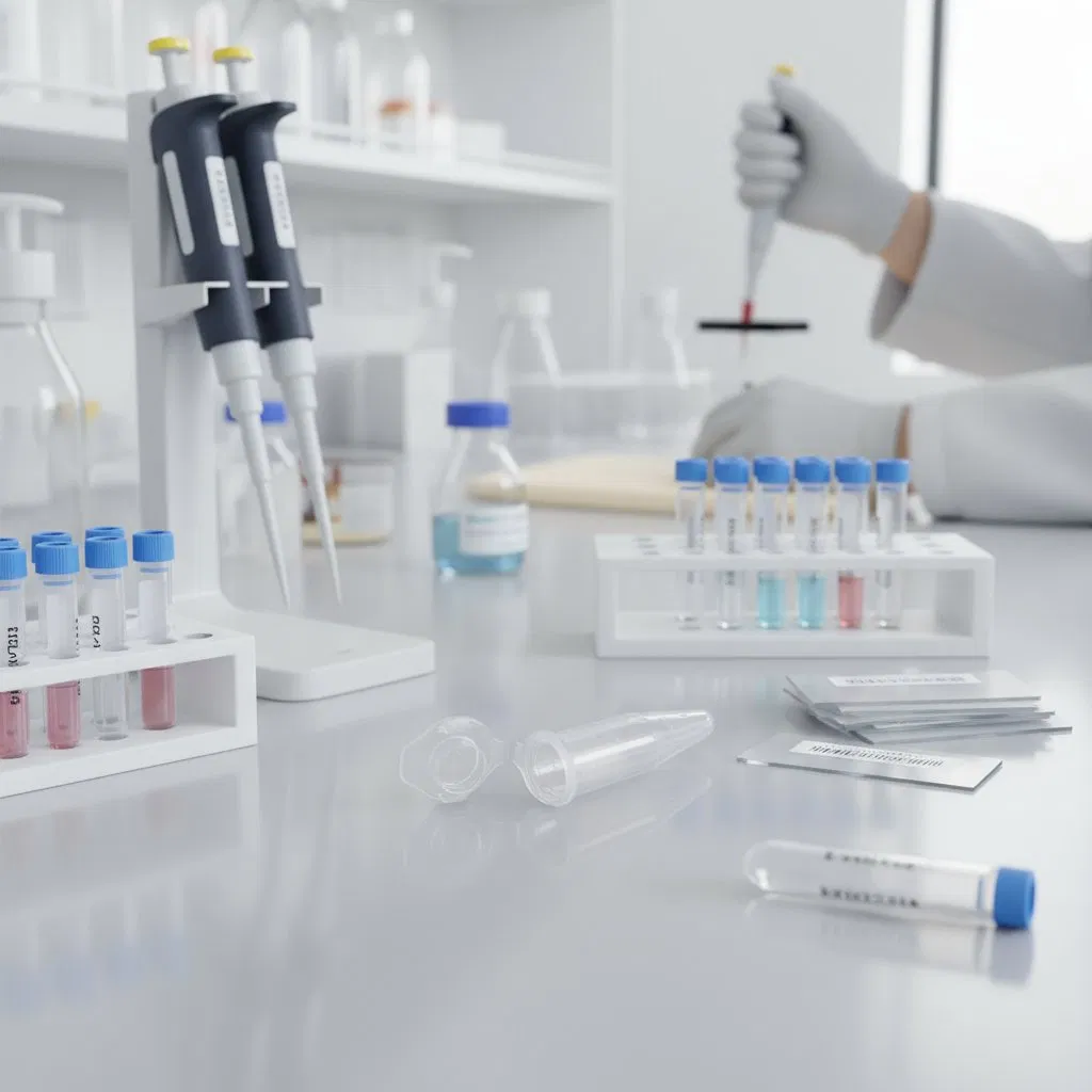 0.5ml/0.6ml/1.5ml/2ml Micro Centrifuge Tubes Microcentrifuge Tube Test Vials Plastic Sample Storage Container for Lab