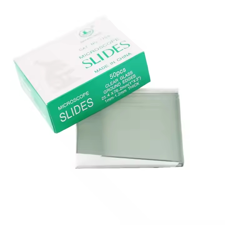Laboratory Consumables Microscope Glass Cell Polished Edges Slide with 7101 7102 7105