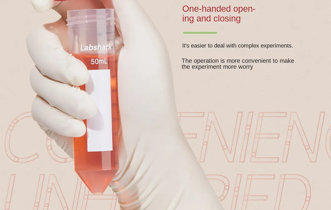 Centrifuge Tube Close up